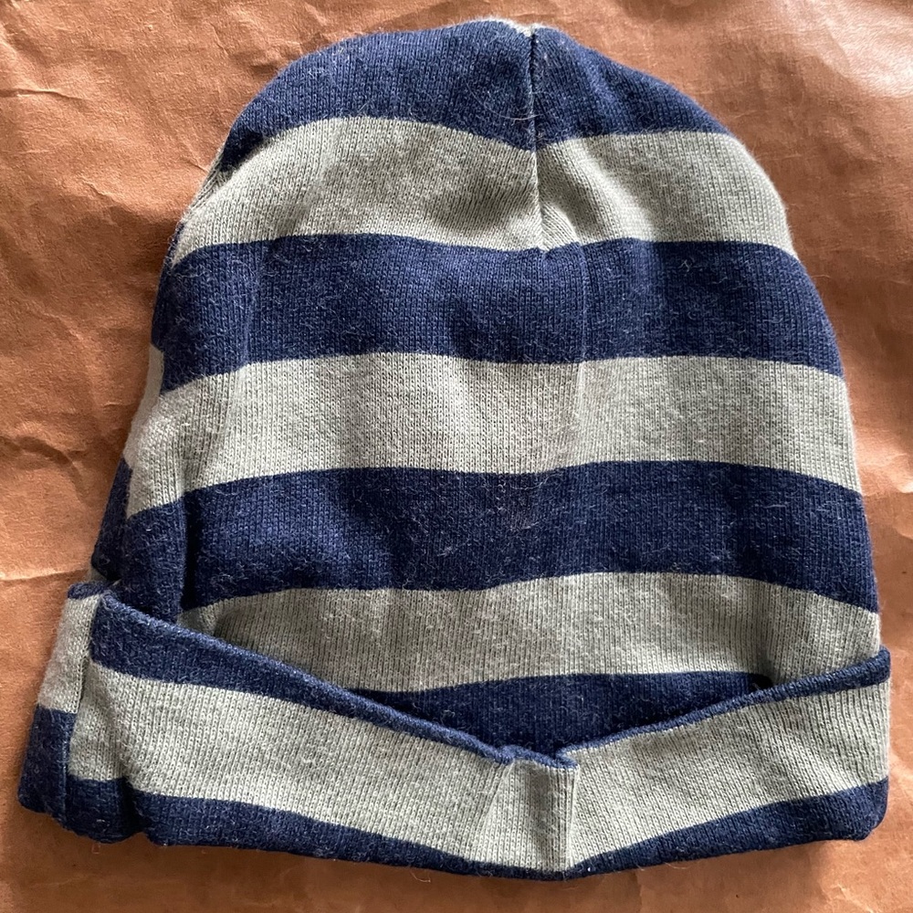 Gerber Striped Hat 0-6M Blue